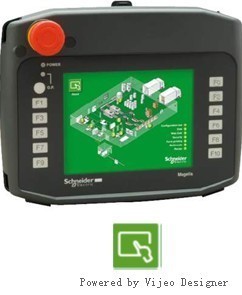 施耐德Magelis XBT GH手持移動操作終端 安全可靠的工業自動化解決方案